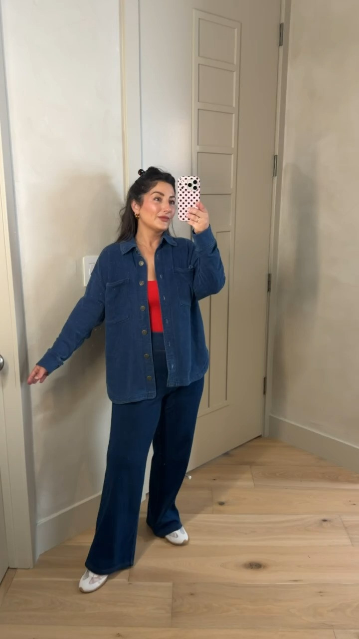 OOTD! 
Denim top size xs
Tank size small
Pants size small petite 

(5'0" 140lbs)
 

 #LTKootd #LTKSaleAlert #LTKPetite