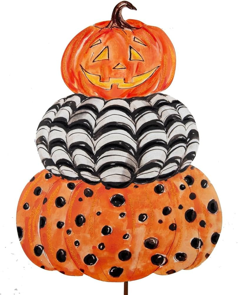 The Roundtop Collection Beck's Jack-O-Lantern Topiary | Amazon (US)