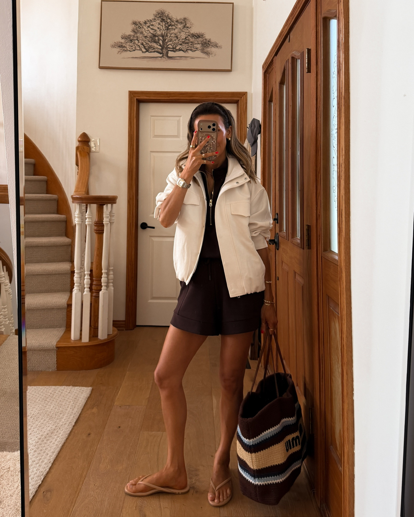 Yours and my favorite layer this month, love this funnel neck jacket and matching set, especially for travels, roadtrips and lounging days

#LTKootd #LTKSeasonal #LTKOver40