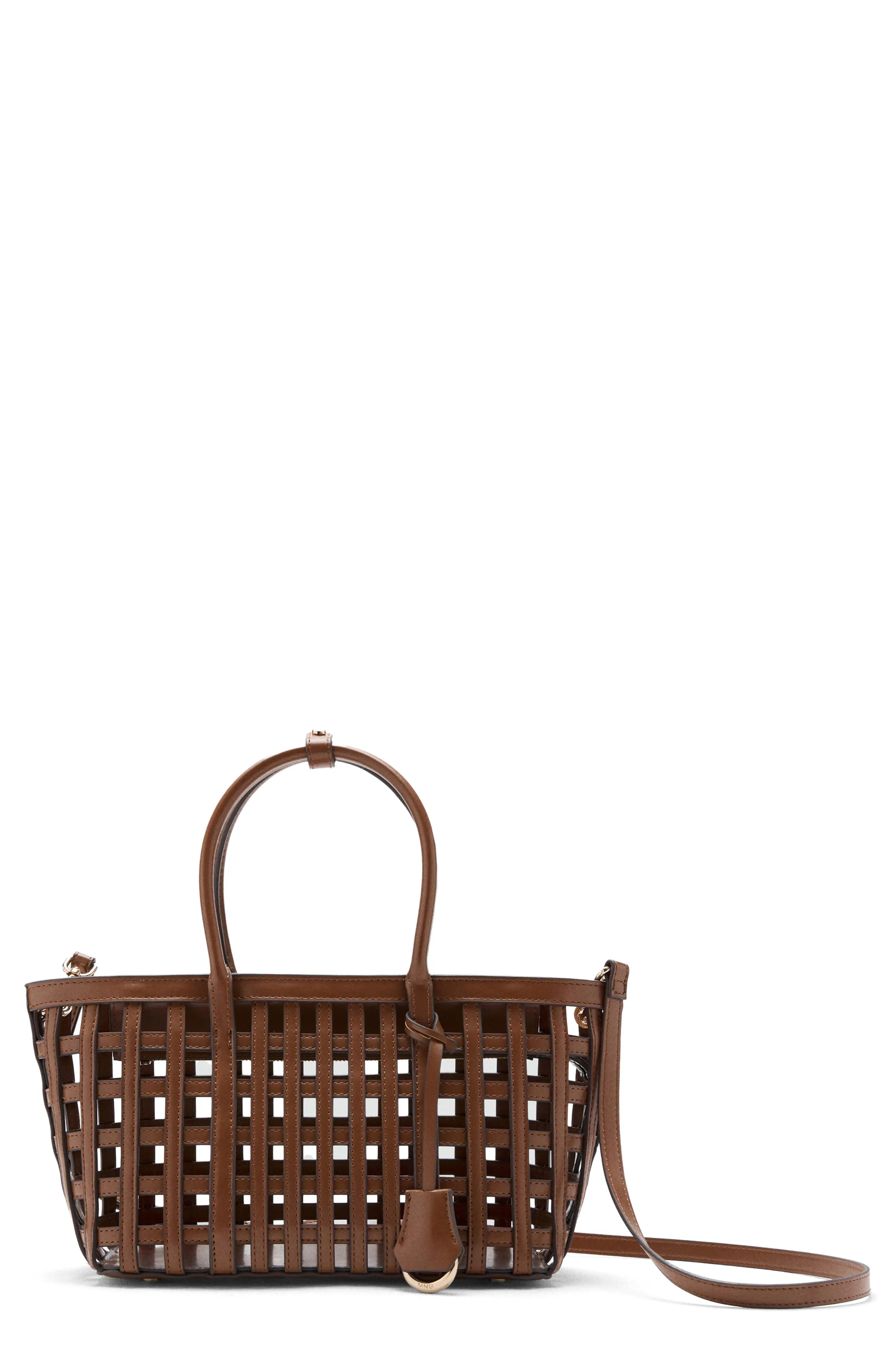 Braided Faux Leather Top Handle Bag (Women) | Nordstrom | Nordstrom