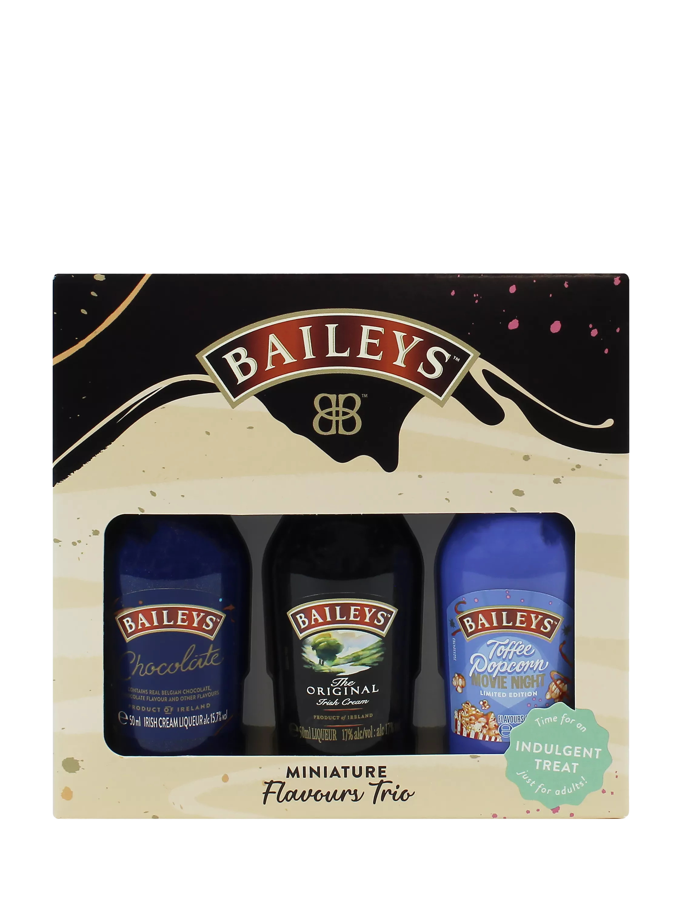 Baileys Miniature Flavours Trio Gift Set, 3x 15cl | John Lewis (UK)