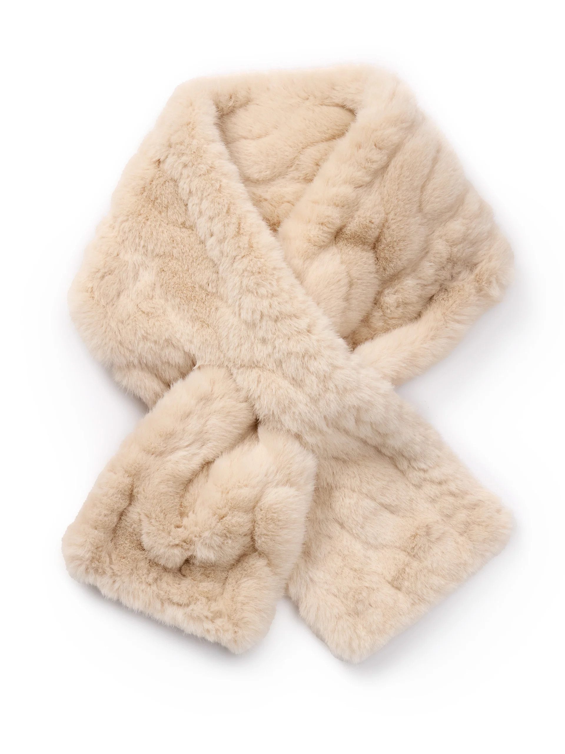 Lainey Faux Fur Braided Neckwarmer | J.McLaughlin