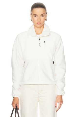 The North Face Denali Jacket in White Dune - White. Size XS (also in ). | FWRD 