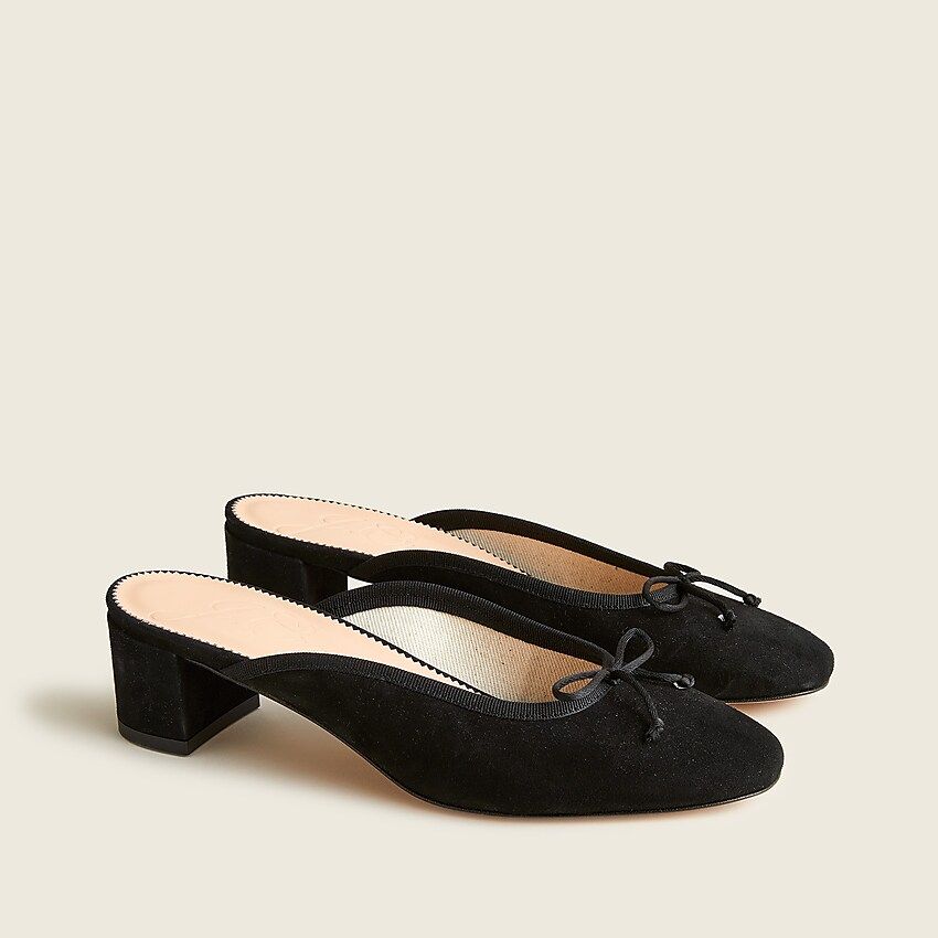 Kate block-heel ballet mules | J.Crew US