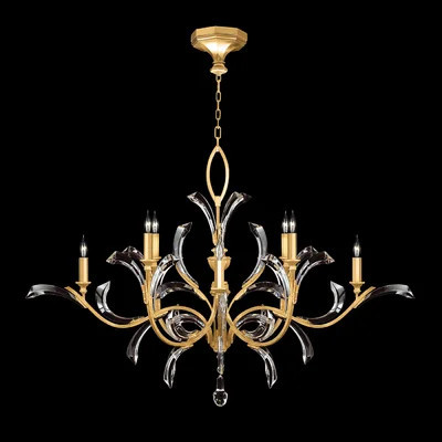 Beveled Arcs 57" Round Chandelier | Perigold