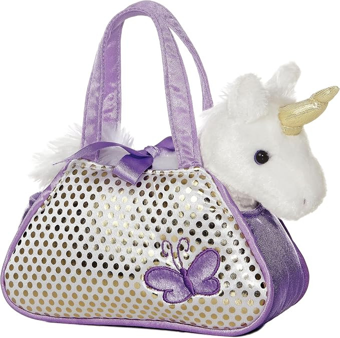 Aurora Unicorn Fancy Pals Purse with 8" Unicorn | Amazon (US)