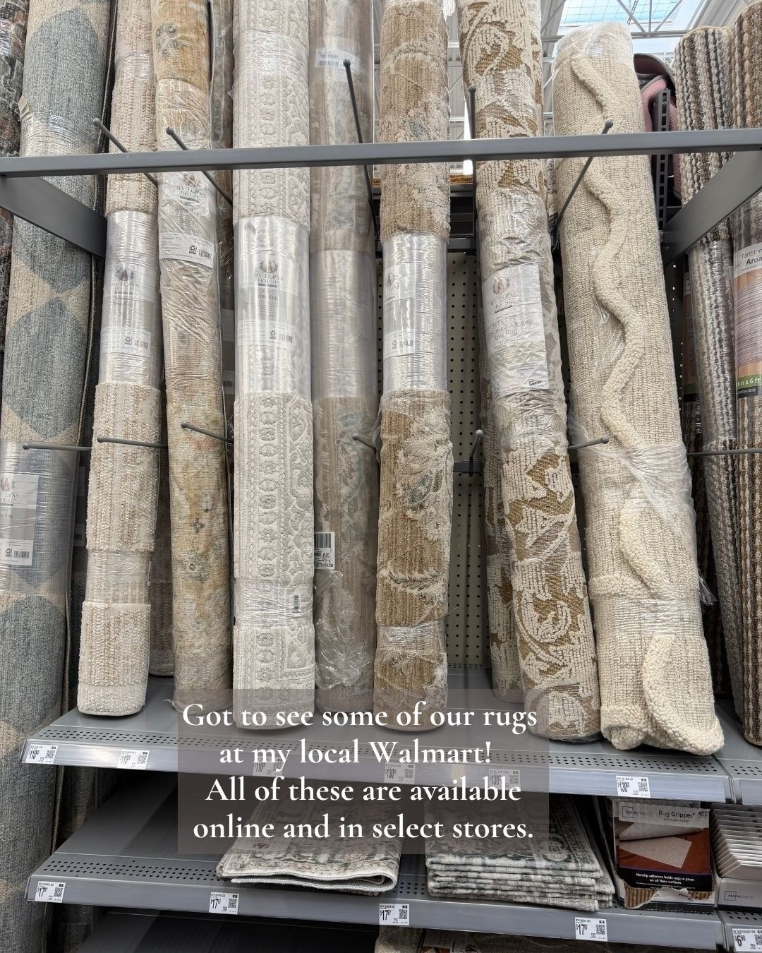 Have you seen our stunning rugs in your local Walmart?? 

 #LTKSeasonal #LTKHome