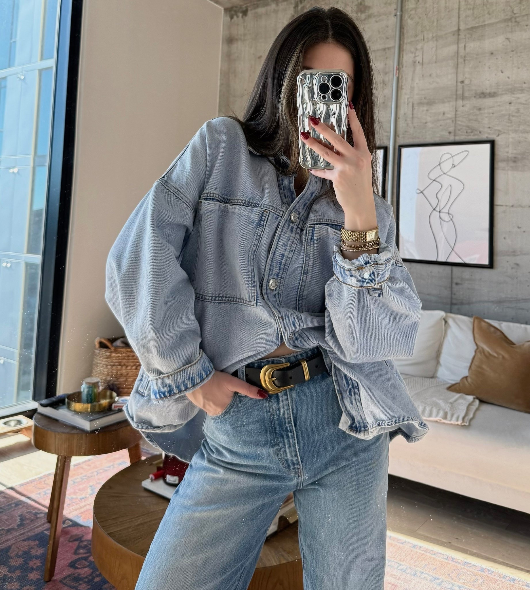 Denim on denim 💙 this is an old men’s Zara shirt but I linked similar!

Denim
Denim look
Canadian tuxedo
Style

#LTKootd #LTKgrwm
