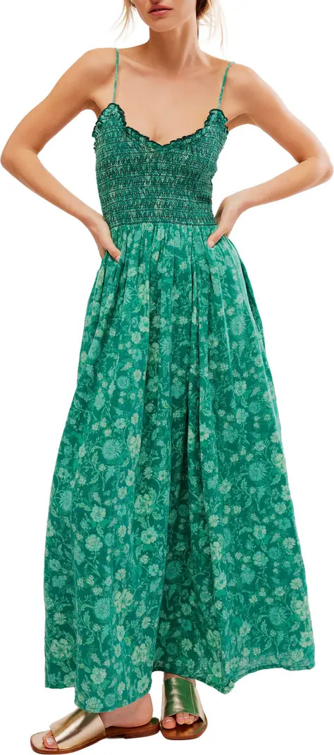 Sweet Nothings Floral Print Sleeveless Maxi Sundress | Nordstrom