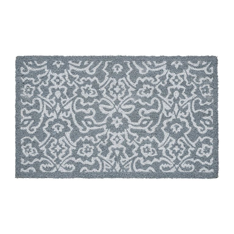 My Texas House Grey Wisteria Coir Doormat, 18" x 30" | Walmart (US)