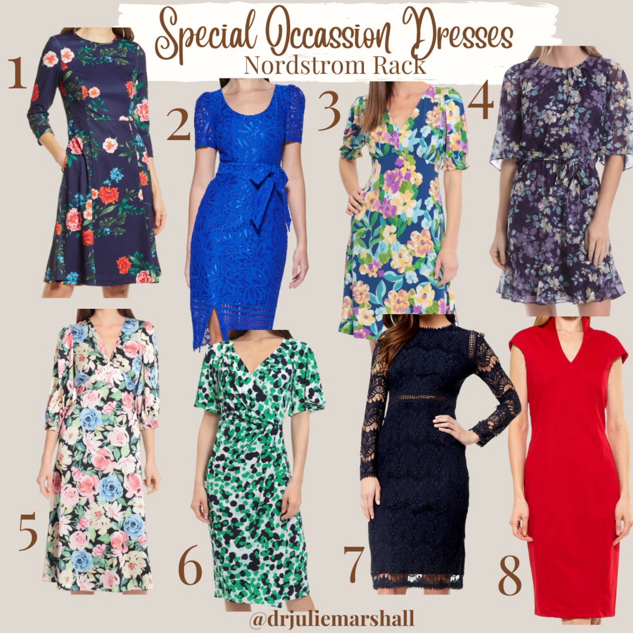 Here are 8! Great Special Occasion Dresses. At terrific prices!!! All at Nordstrom Rack. Check them out below 👇!
#ltkfind
#specialoccasiondresses
#easterdresses
#maggylondondresses

#LTKsalealert #LTKSeasonal #LTKunder50