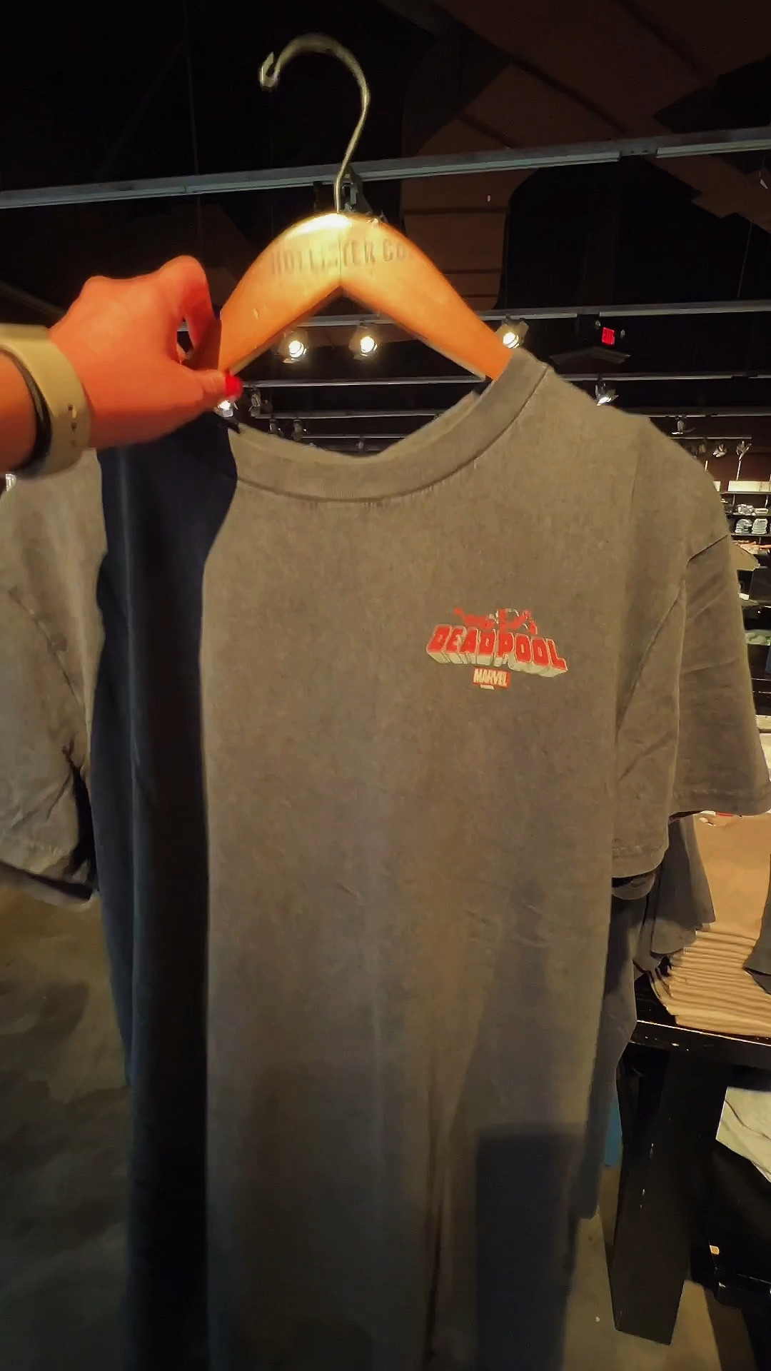 Snagged this awesome Deadpool and Wolverine shirt at Hollister for under $30! Perfect timing with the new movie release. 🔥 #MarvelStyle #HollisterFinds #Under30 #DeadpoolandWolverine

#LTKBeauty #LTKSaleAlert #LTKFindsUnder50