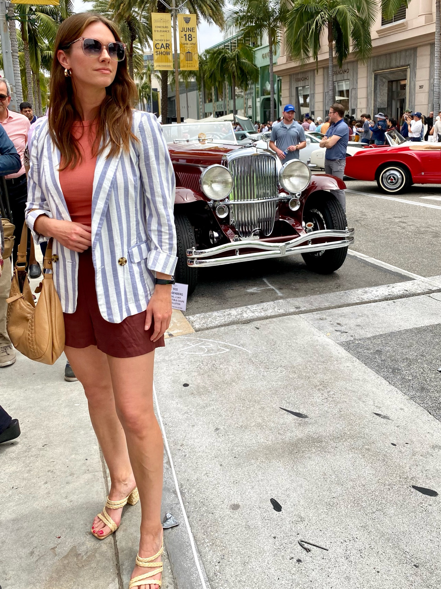 Effortless and elevated classic summer look. These shorts are on sale and so comfy!

#LTKsalealert #LTKstyletip #LTKunder100