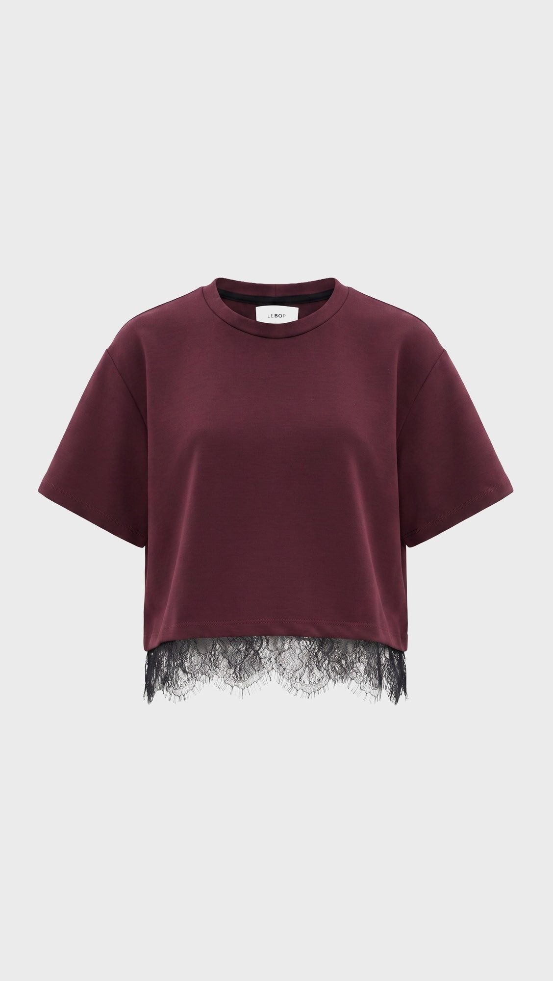 Lace Hazel Cropped Tee | Shopbop