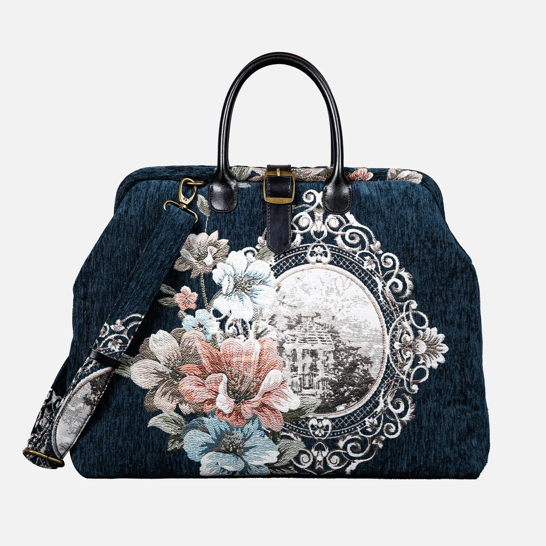 Handcrafted Mary Poppins Bag-carpet Weekender-carpet Travel Bag-duffel Bag-chateau Cyprus Green -... | Etsy (US)