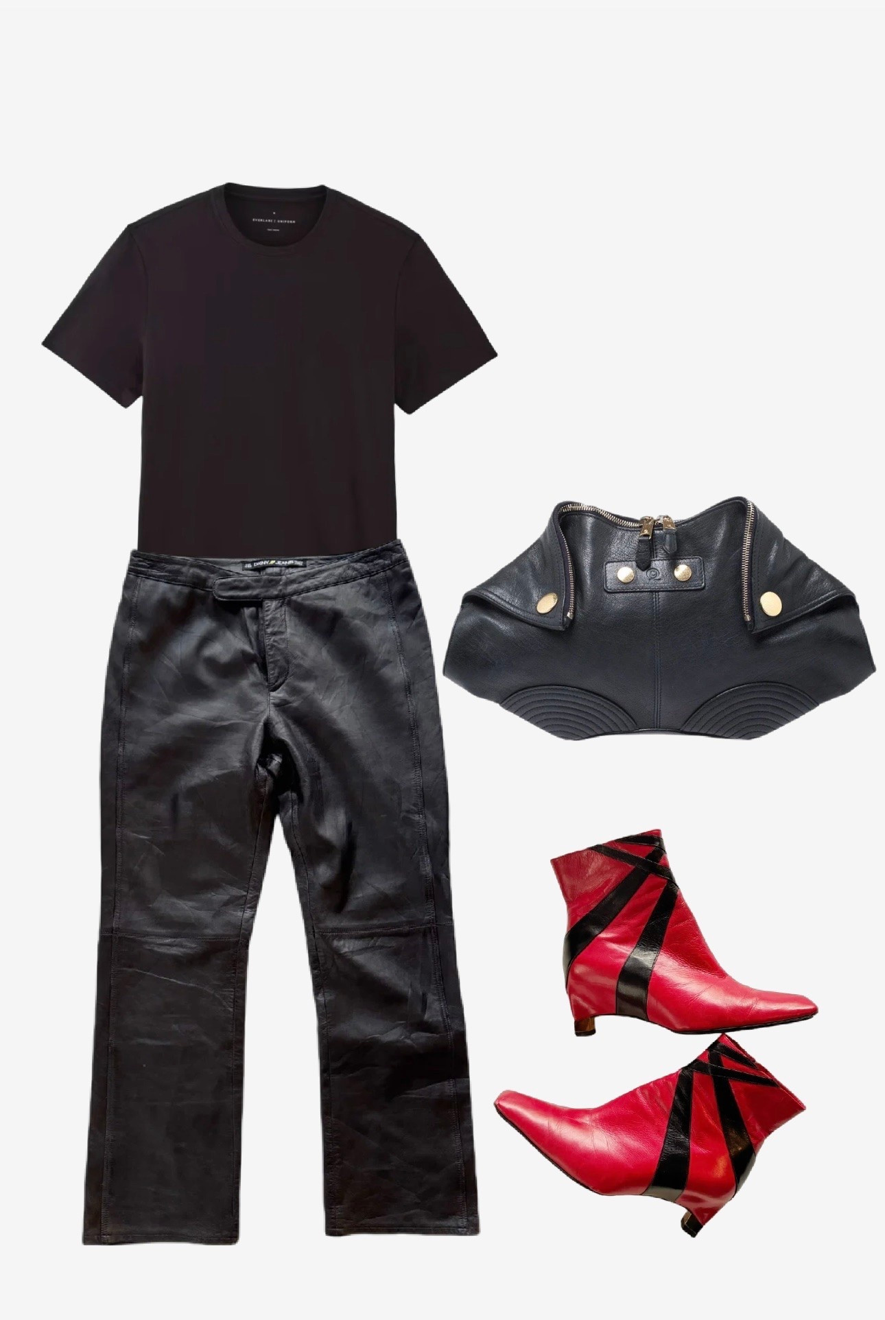 Do I also need a jacket? Yes. But I like it better without. Squeezing in some leather pants wearing before it gets hot again. 
The whole outfit is preloved/vintage.

#LTKcanada #LTKstyletip