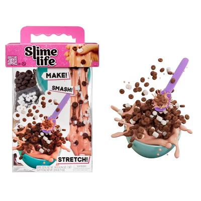 Slime Life Bowl of Choco Cereal DIY Slime Kit - Unboxing Ingredients to Make,Smash and Stretch Your Food | Target