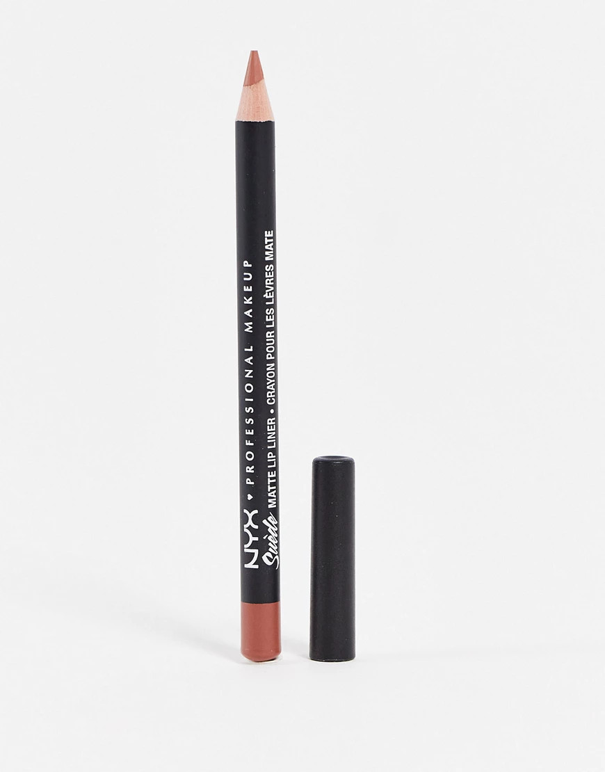 NYX Professional Makeup Suede Matte Lip Liner - London-Neutral | ASOS (Global)