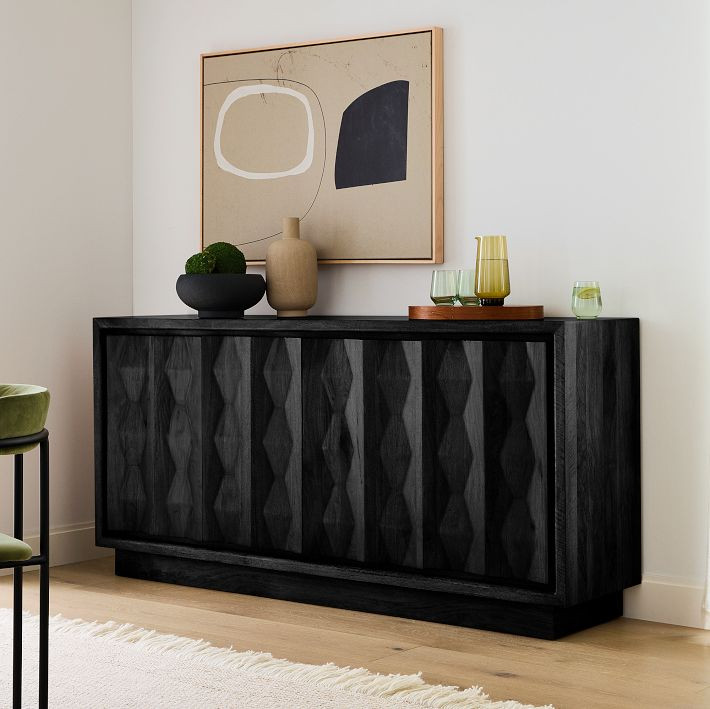 Carved Pattern Buffet (72") | West Elm (US)
