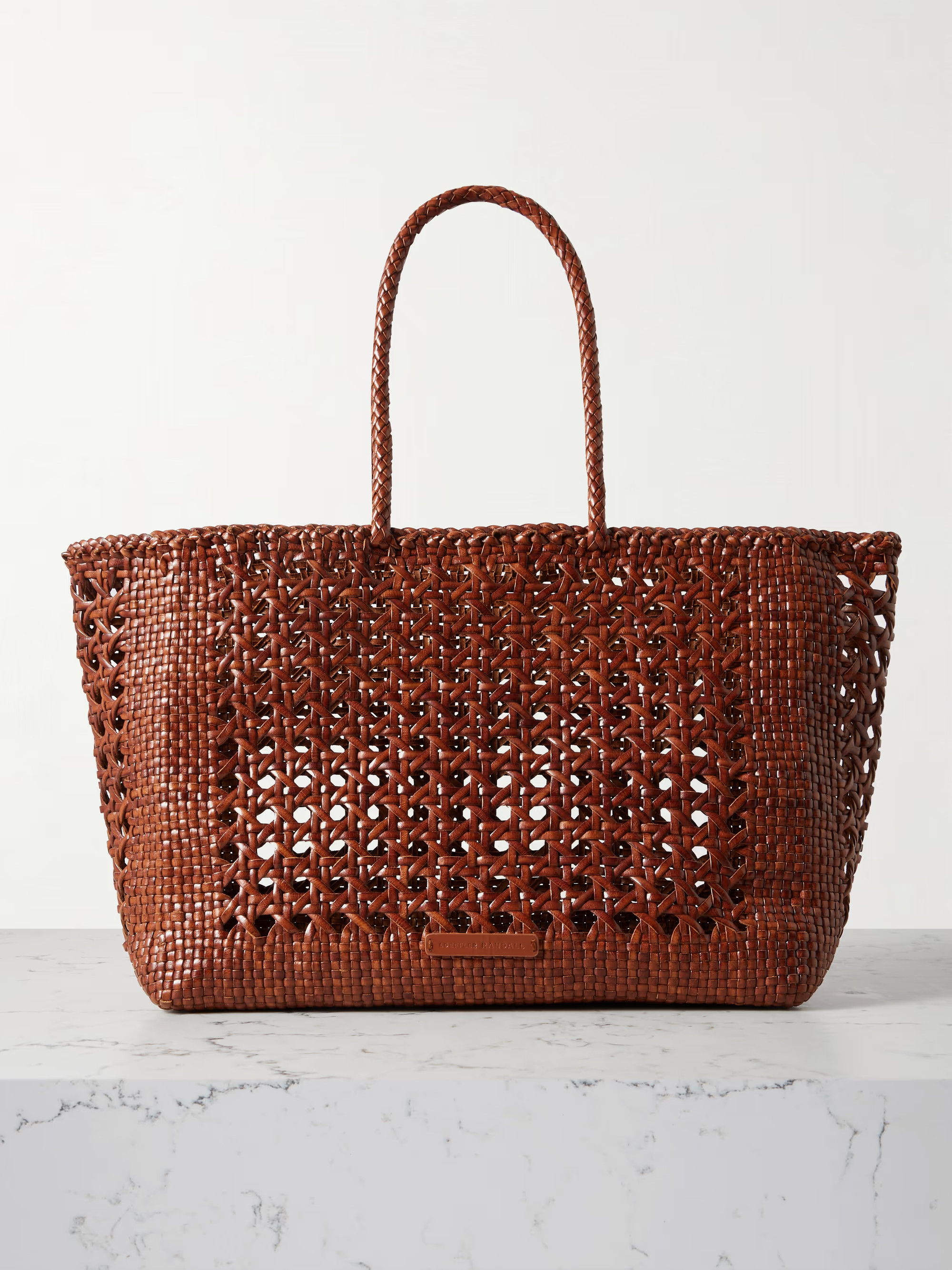 Klara woven leather tote | NET-A-PORTER APAC