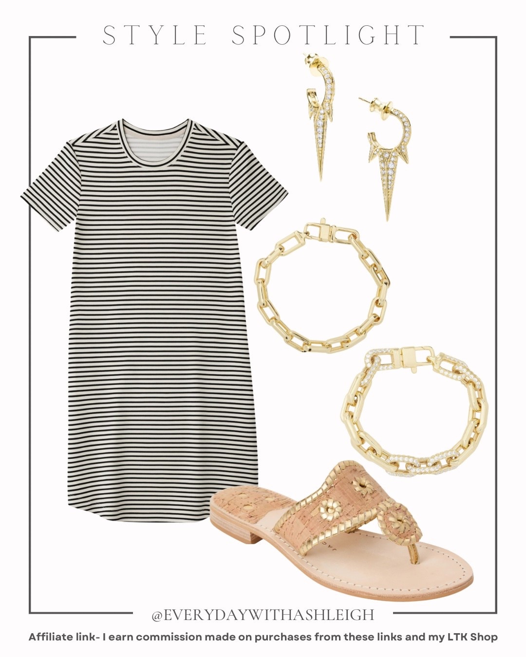 Give me a striped dress, a bold bracelet stack, and my go-to sandals… and I’m set for the day 🙌🏼 Loving this simple summer look! Plus, you can get 10% off the jewelry with code ASHLEIGHN 💛 

#LTKFindsUnder50 #LTKSeasonal #LTKFindsUnder100