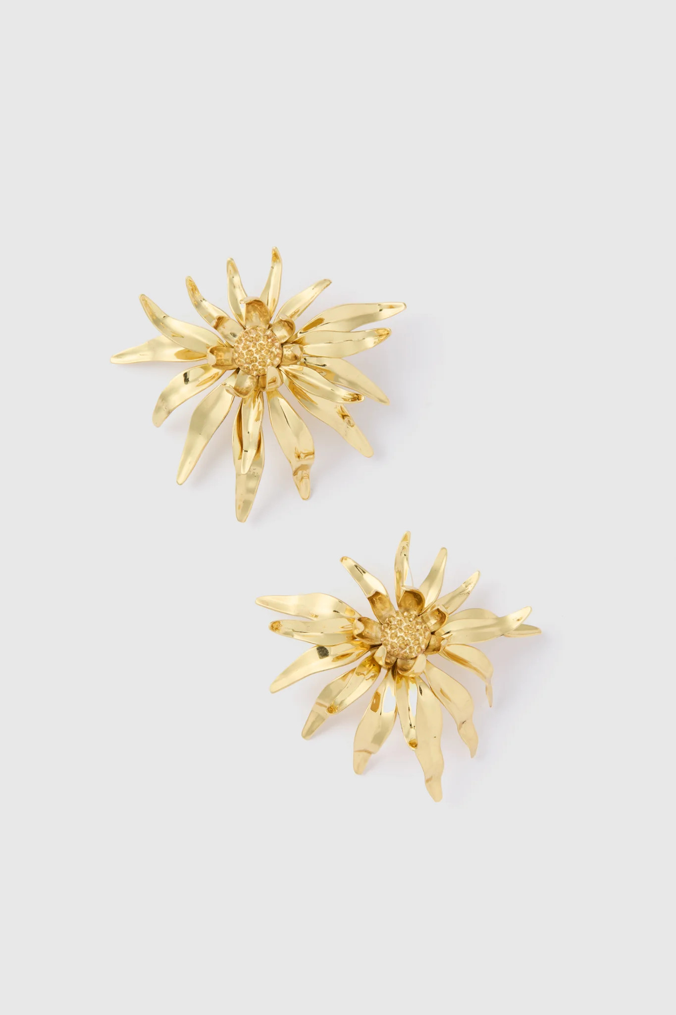 Gold Team Spirit Cascade Petal Earrings | Tuckernuck (US)