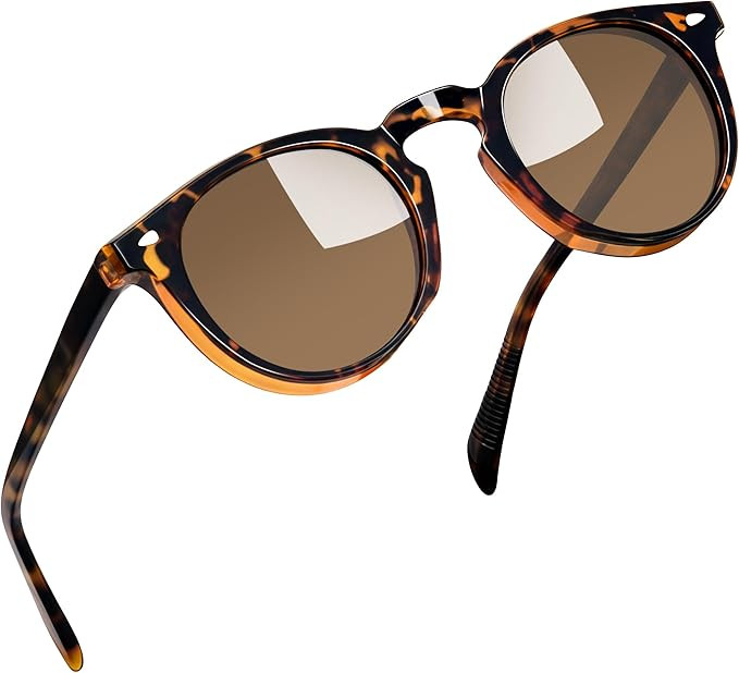 Joopin Acetate Polarized Sunglasses for Women Men Retro Round Square Sun Glasses UV Protection Tr... | Amazon (US)