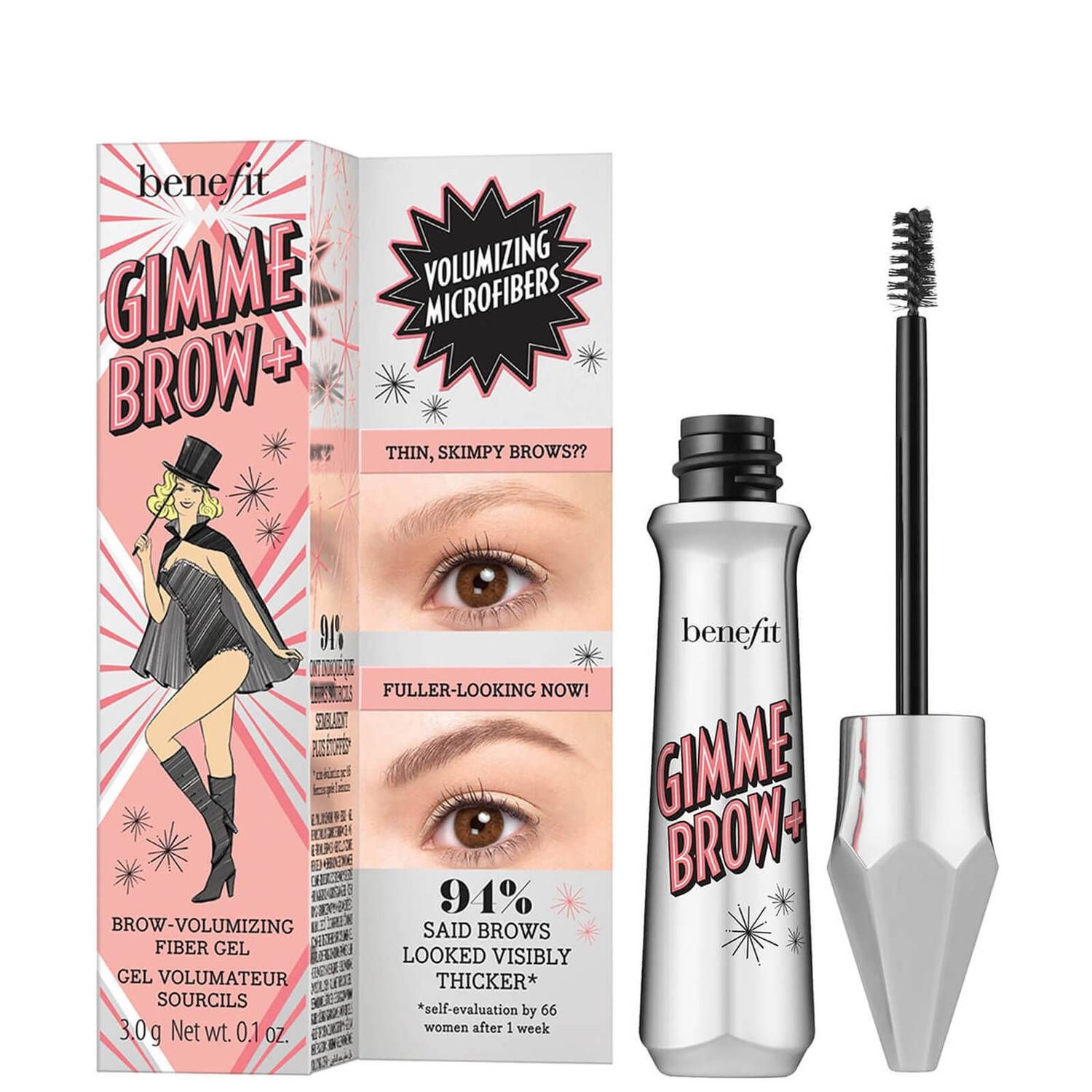 benefit Gimme Brow+ Gel 3g (Various Shades) | Look Fantastic (ROW)