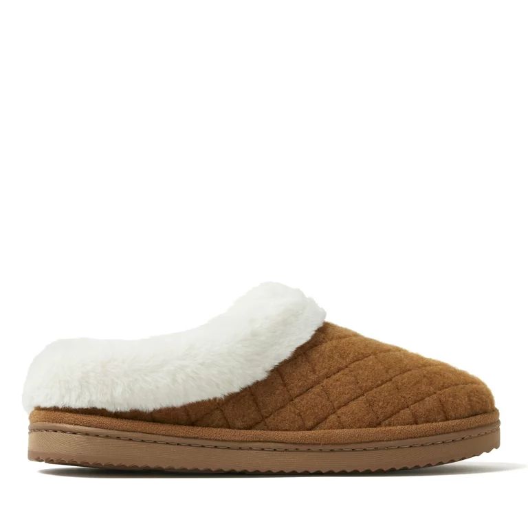 Dearfoams Cozy Comfort Women's Wool Inspired Clog Slippers | Walmart (US)