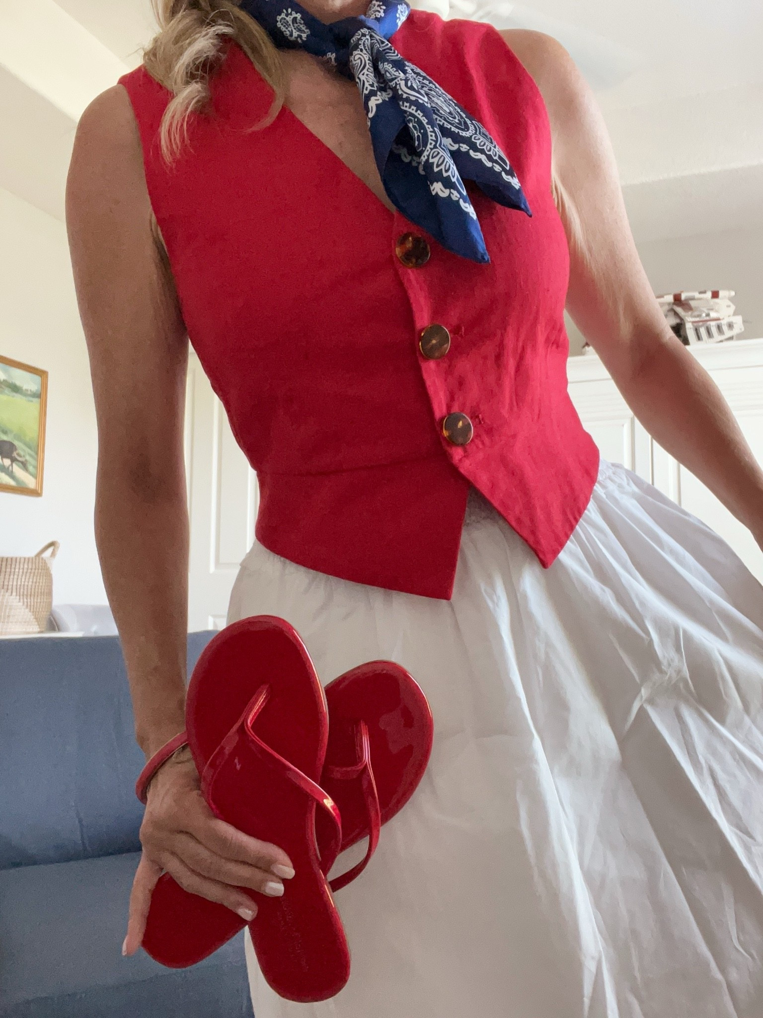 Americana 
Red white and blue 
Hillhouse 
Ootd

#LTKootd #LTKPetite #LTKOver40