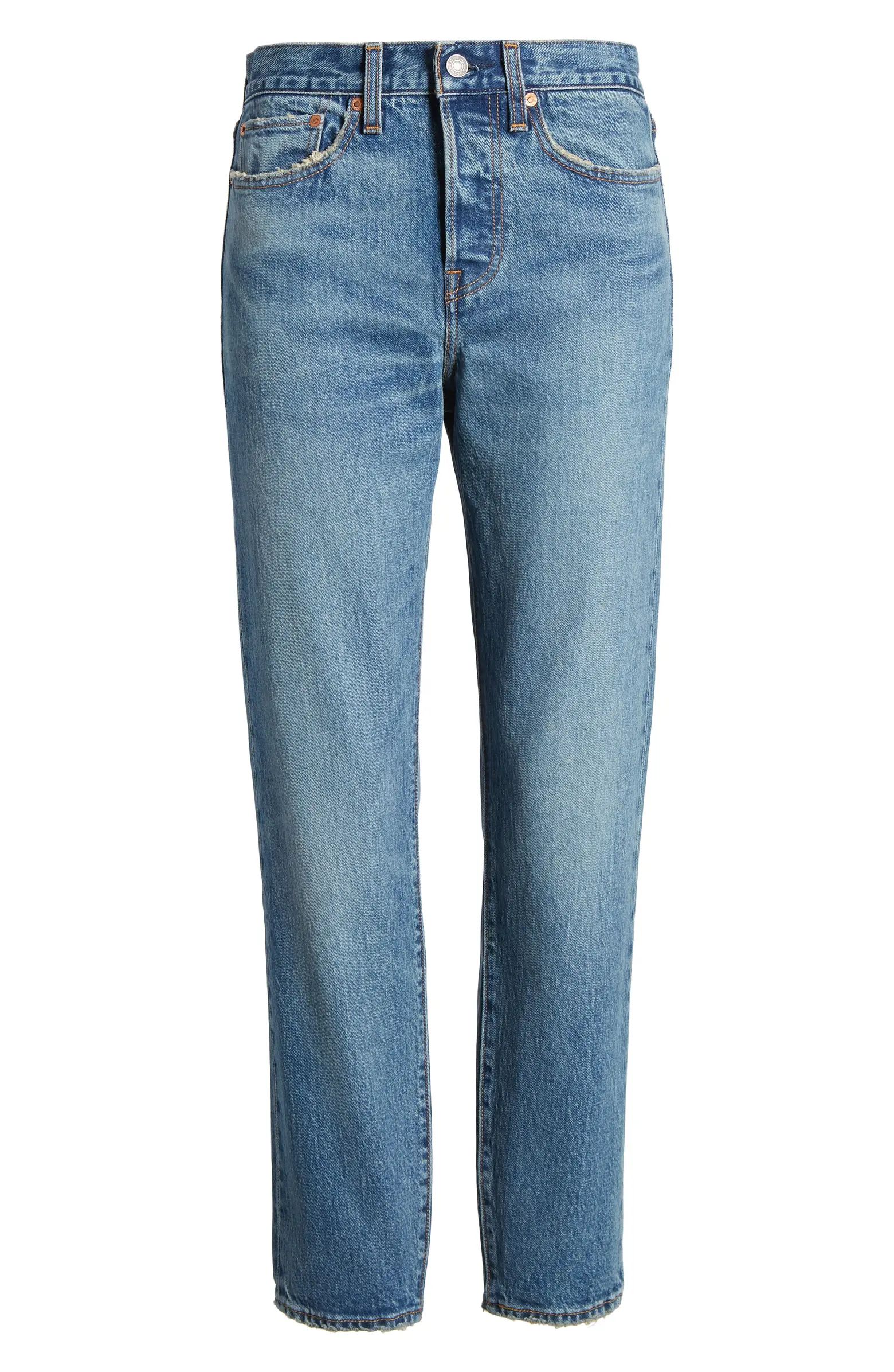 Wedgie Icon Fit High Waist Straight Leg Jeans | Nordstrom