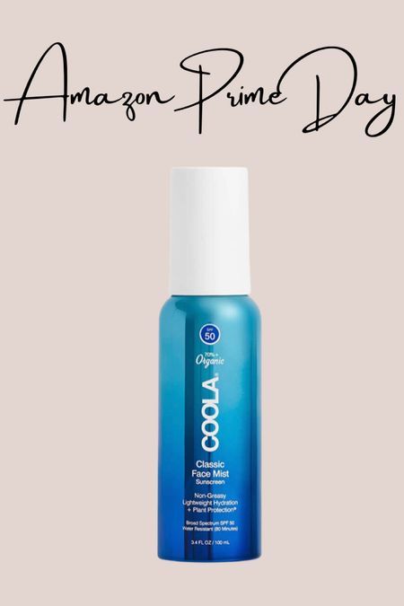 Been dying to try this spf face mist spray. Perfect over makeup too!

#LTKsalealert #LTKxPrimeDay #LTKbeauty