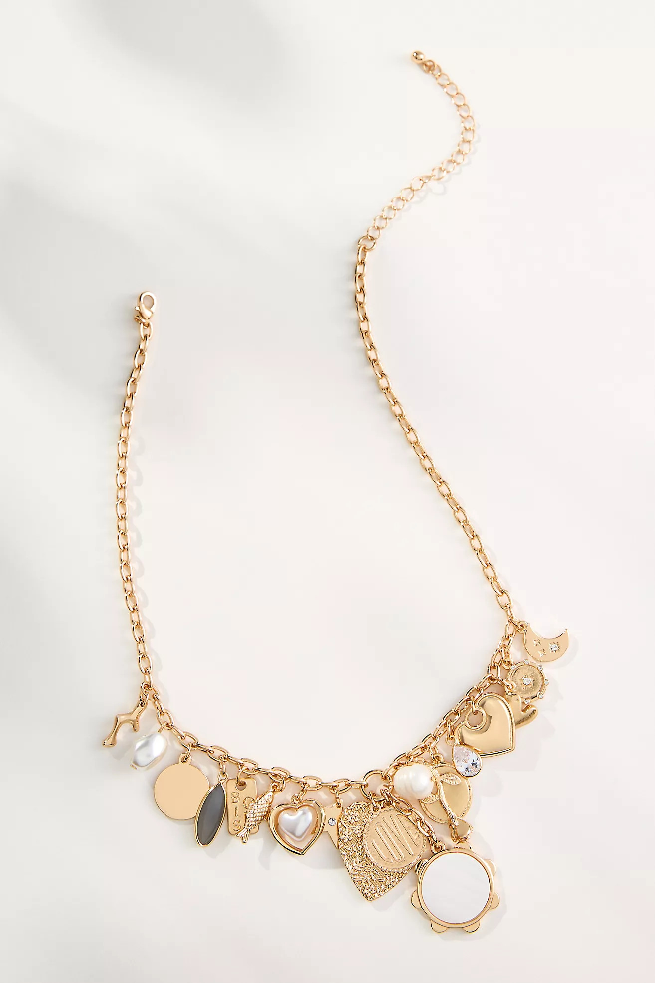 Twinkling Trinkets Charm Necklace | Anthropologie (US)