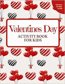 Valentines Day Activity Book for Kids: Valentines Day Gifts for Kids: Mazes, Word Searches, Color... | Amazon (US)