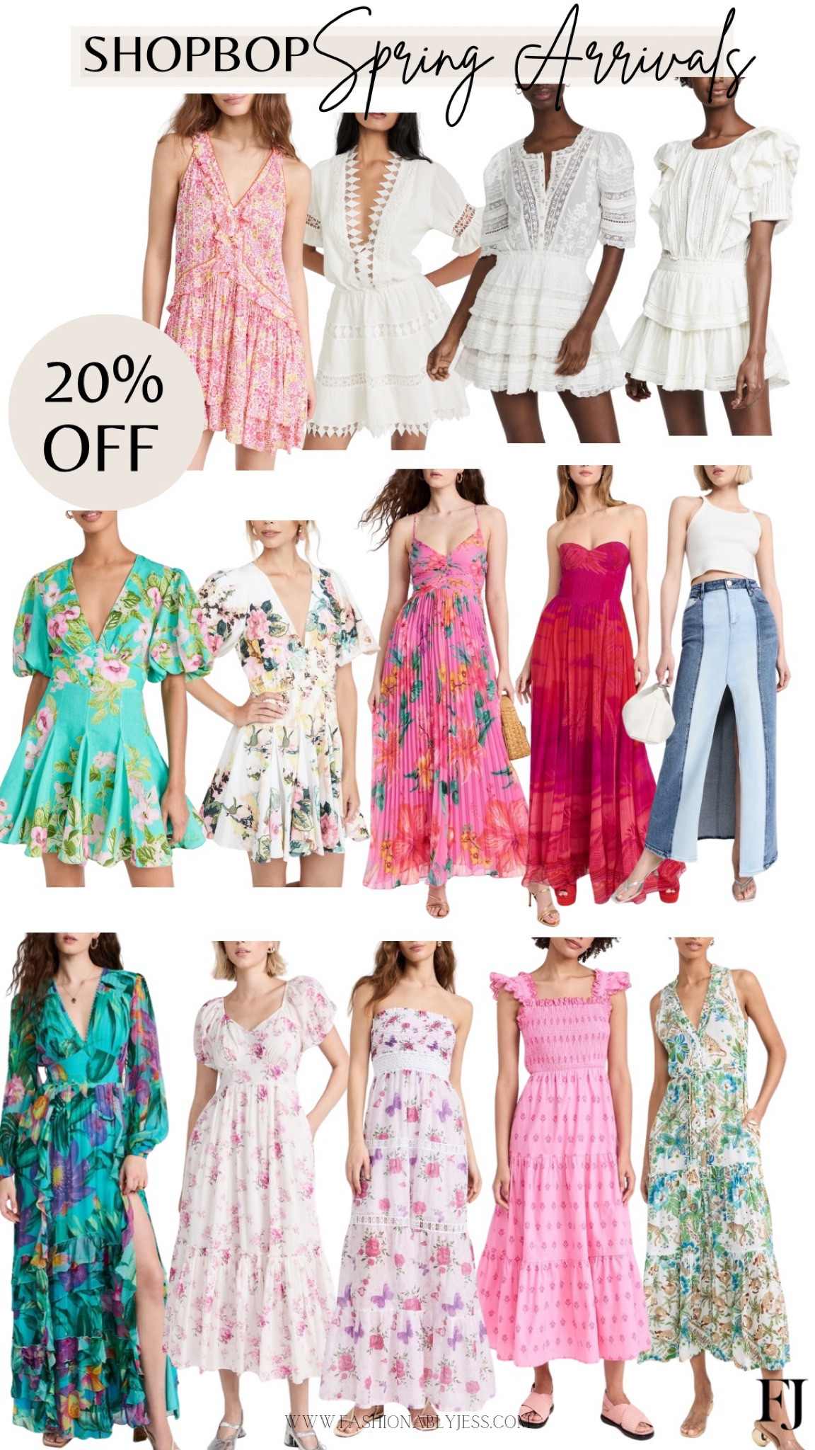 Loving all of these cute dresses from Shopbop now on sale! Cute spring outfits and summer outfits now on SALE 

#LTKsalealert #LTKover40 #LTKstyletip