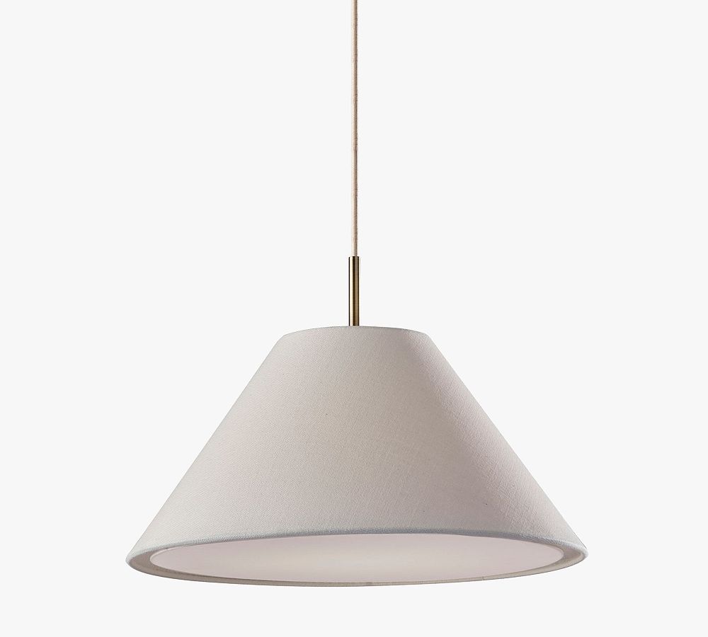 Holden Linen Pendant | Pottery Barn (US)