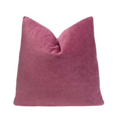 Solid Velvet Throw Pillow Cover | Wayfair North America