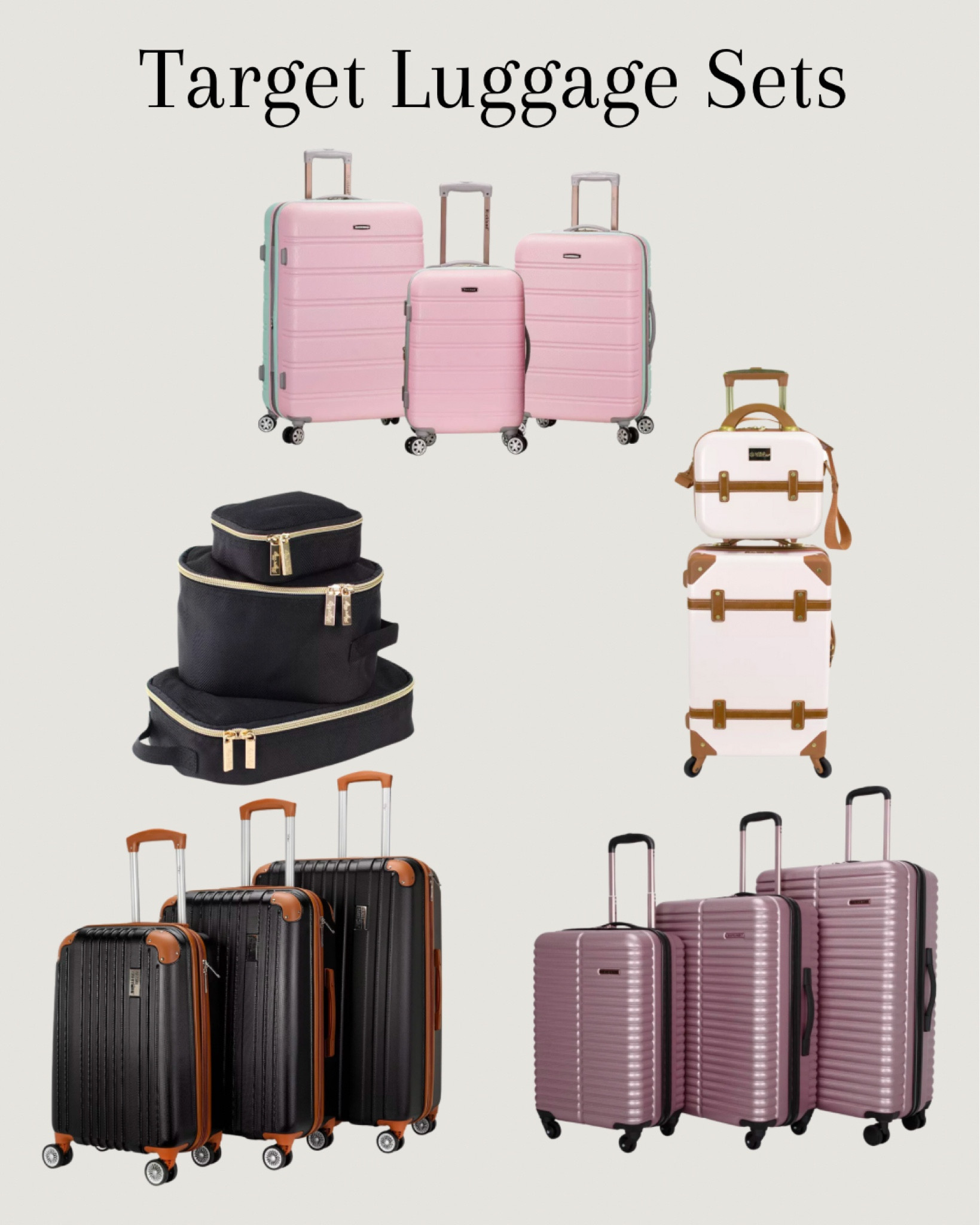 Target luggage sets🤍

#LTKGiftGuide #LTKSeasonal #LTKtravel