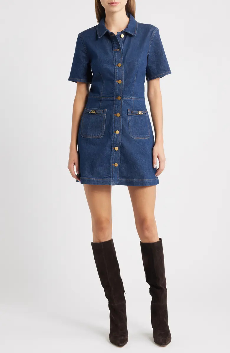 Clementine Stretch Organic Cotton Denim Dress | Nordstrom