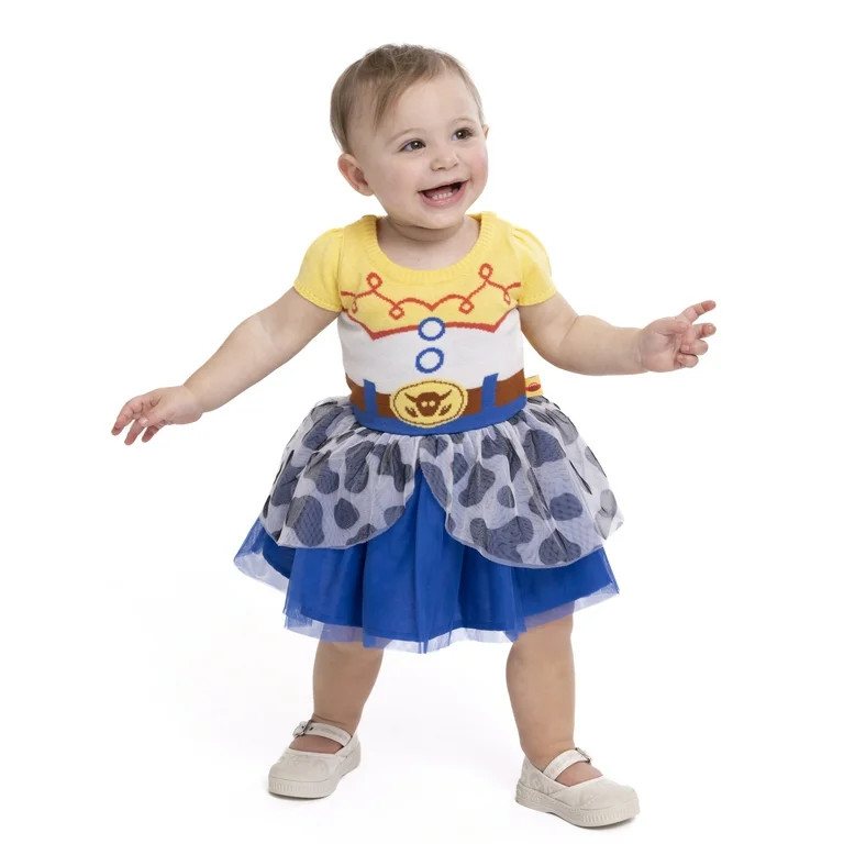Toy Story Toddler Girls Cosplay Sweater Dress, Sizes 12M-5T | Walmart (US)