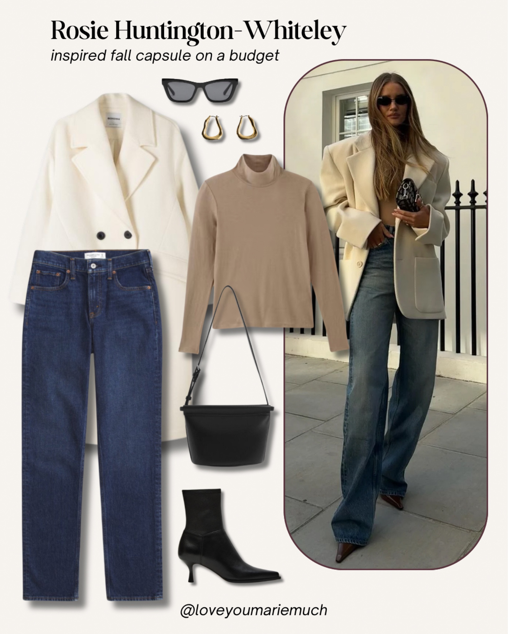 Outfit idea from the YouTube video “Rosie Huntington-Whiteley Inspired Fall Capsule Wardrobe Under $2000”. Watch the video on YouTube for the full breakdown of all the looks!

#LTKSeasonal #LTKStyleTip #LTKWorkwear