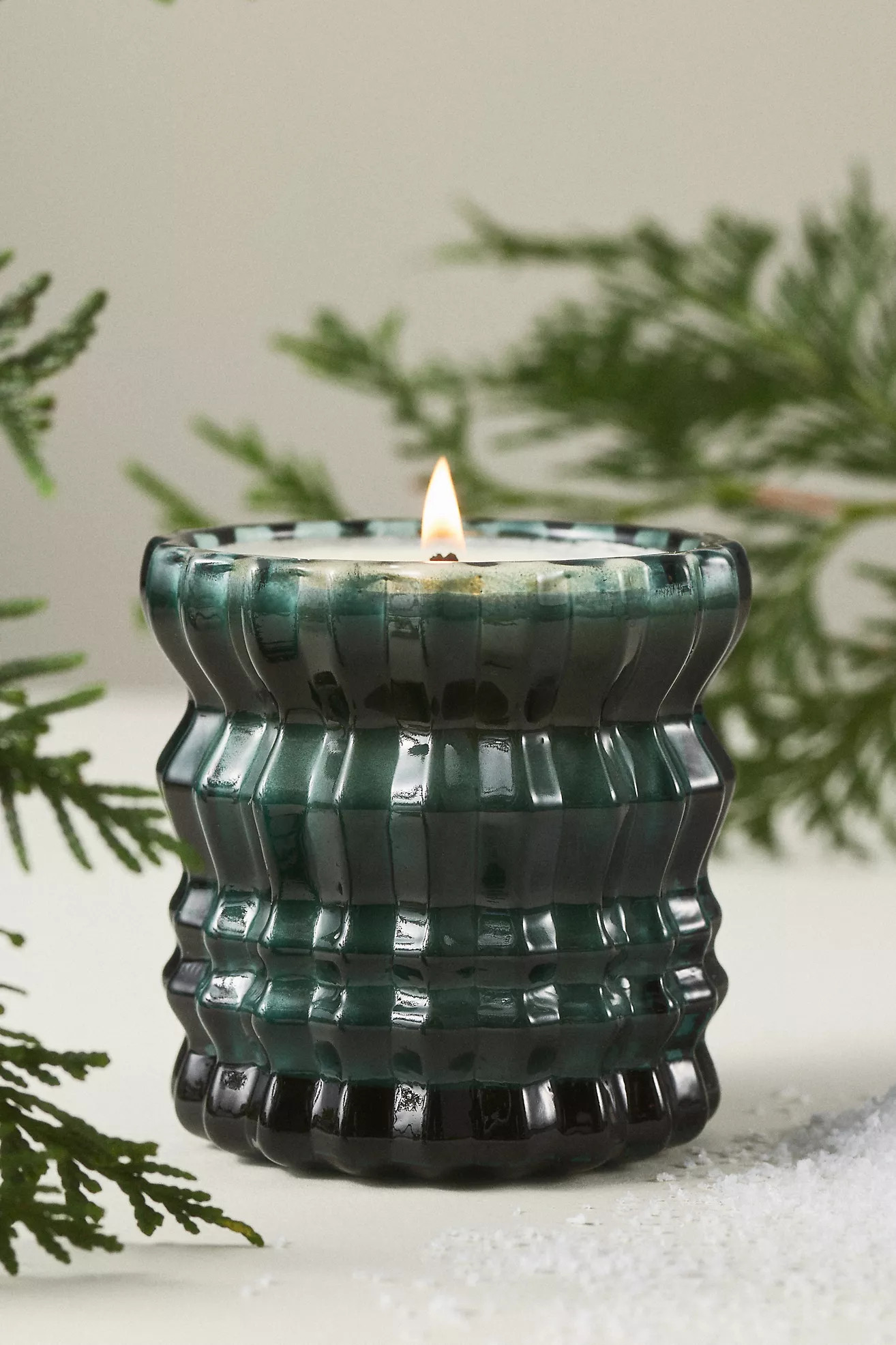 Auden Lueur Noël Boxed Glass Candle | Anthropologie (US)
