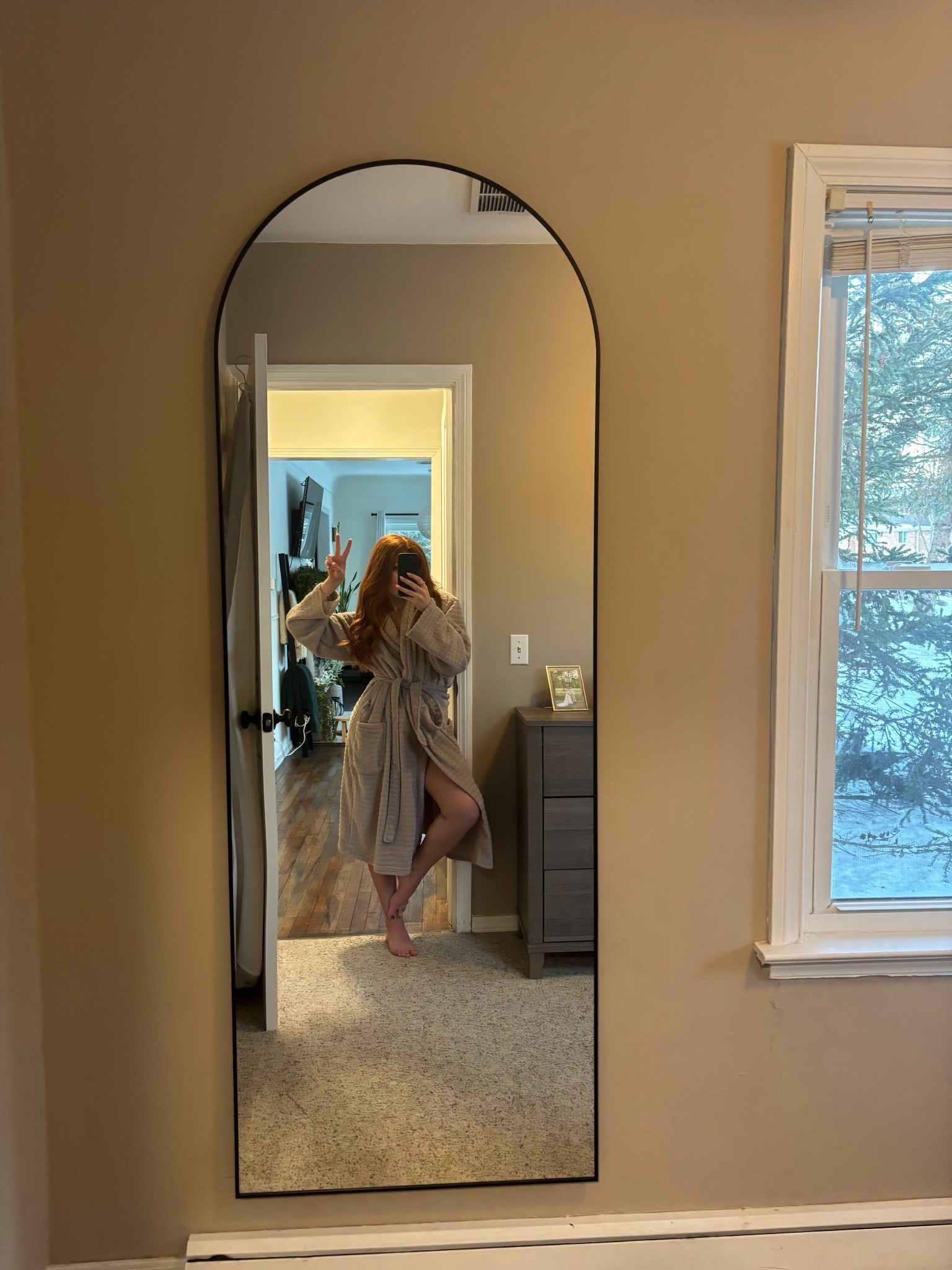 mirror influenced by @maeg_thompson I’m obsessed & on sale!!! 

#LTKHome #LTKootd #LTKdayinmylife
