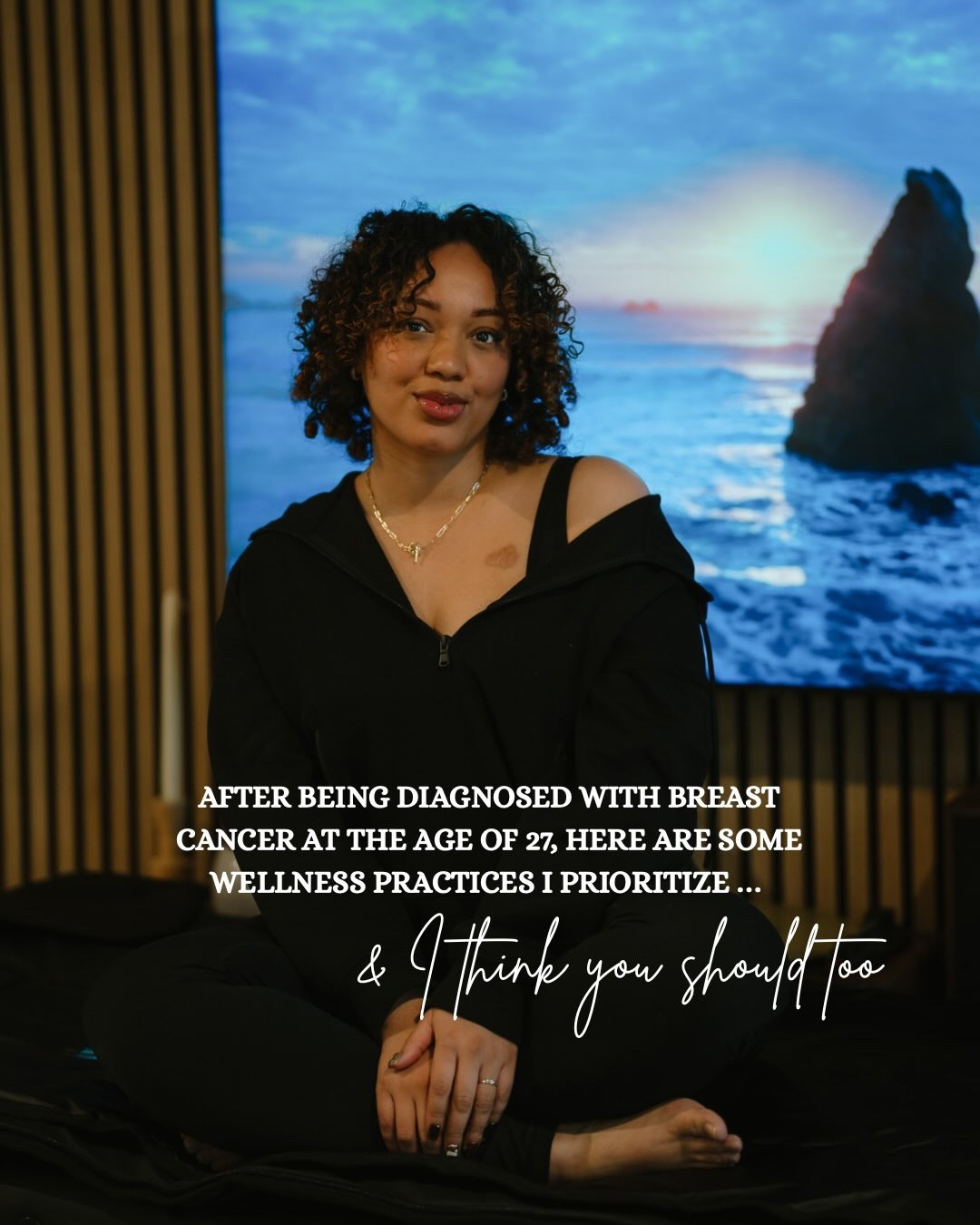 After being diagnosed with breast cancer at 27, how I take care of my body completely changed. I became intentional about what goes in my body, what goes on my body, and how I move. I wanted to care for myself in a holistic way. These are some wellness investments I’ve added to my routine along the way and I think you should too. 😊