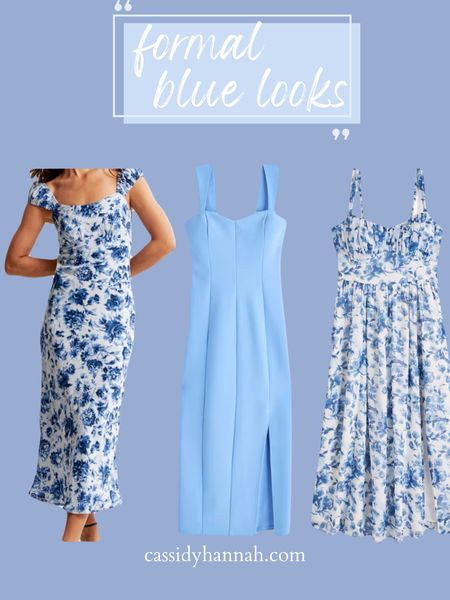 Blue spring and summer dresses perfect for a wedding or baby shower 💙💙

#LTKSeasonal #LTKwedding #LTKstyletip