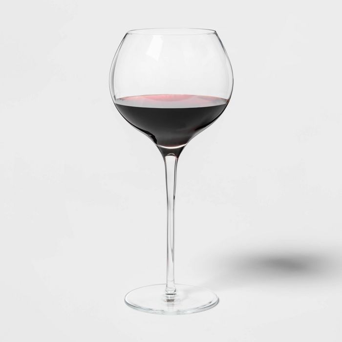 23.5oz 4pk Glass Ballooned Red Wine Glasses - Threshold™ | Target