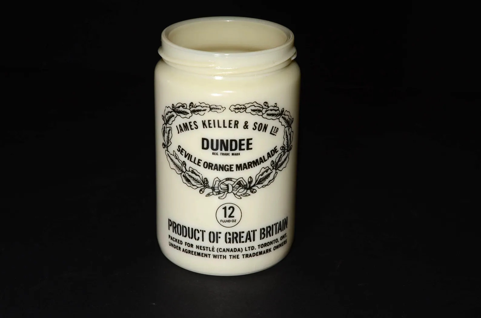 James Keiller Son Dundee Marmalade vintage milk glass jar Orange Marmalade Jar Packed for Nestle ... | Etsy (Global)
