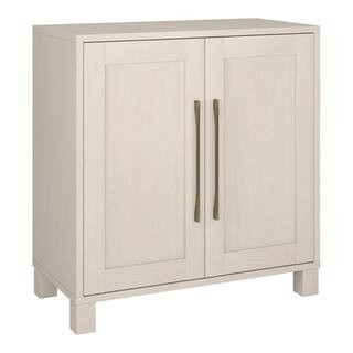 Chabot 28 in. Alder White Rectangular Accent Storage Cabinet | The Home Depot