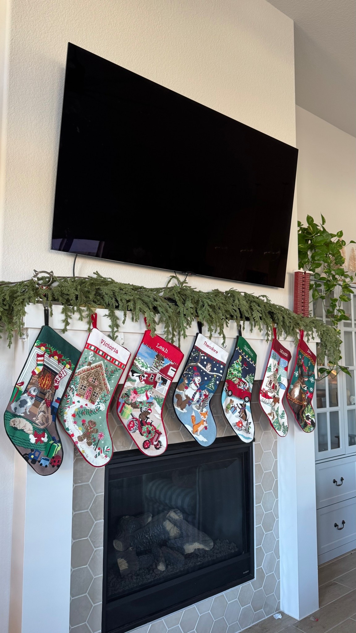 Our favorite needlepoint stockings🤍 

#LTKSeasonal