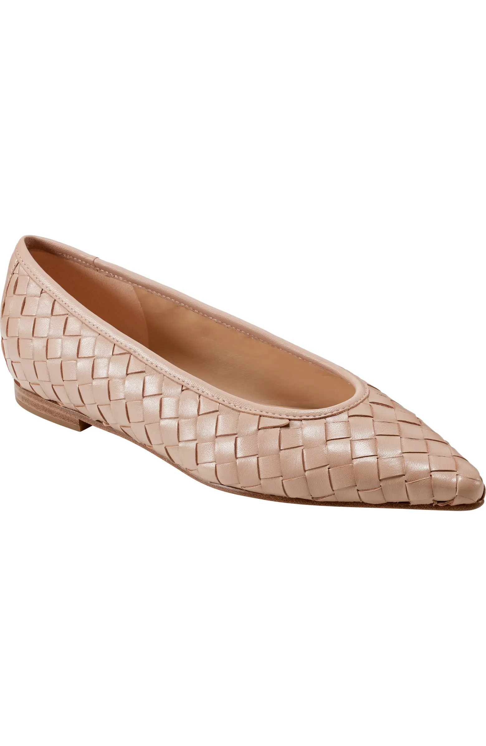 Marc Fisher LTD Damaria Pointed Toe Flat (Women) | Nordstrom | Nordstrom